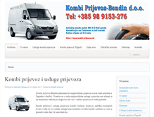 Tablet Screenshot of kombi-prijevoz.com